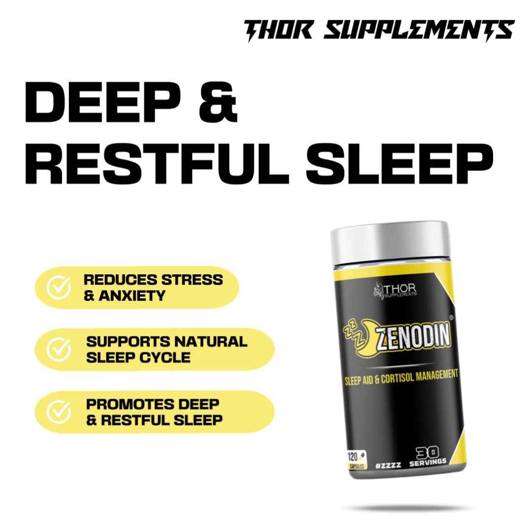 Zenodin® | Sleep Aid & Cortisol Management | 120 Capsules
