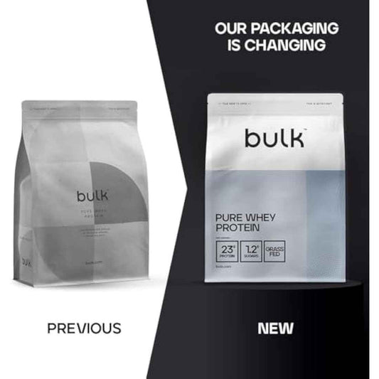 Bulk Pure Whey Protein Powder Shake, Vanilla, 1 kg, Packaging May Vary