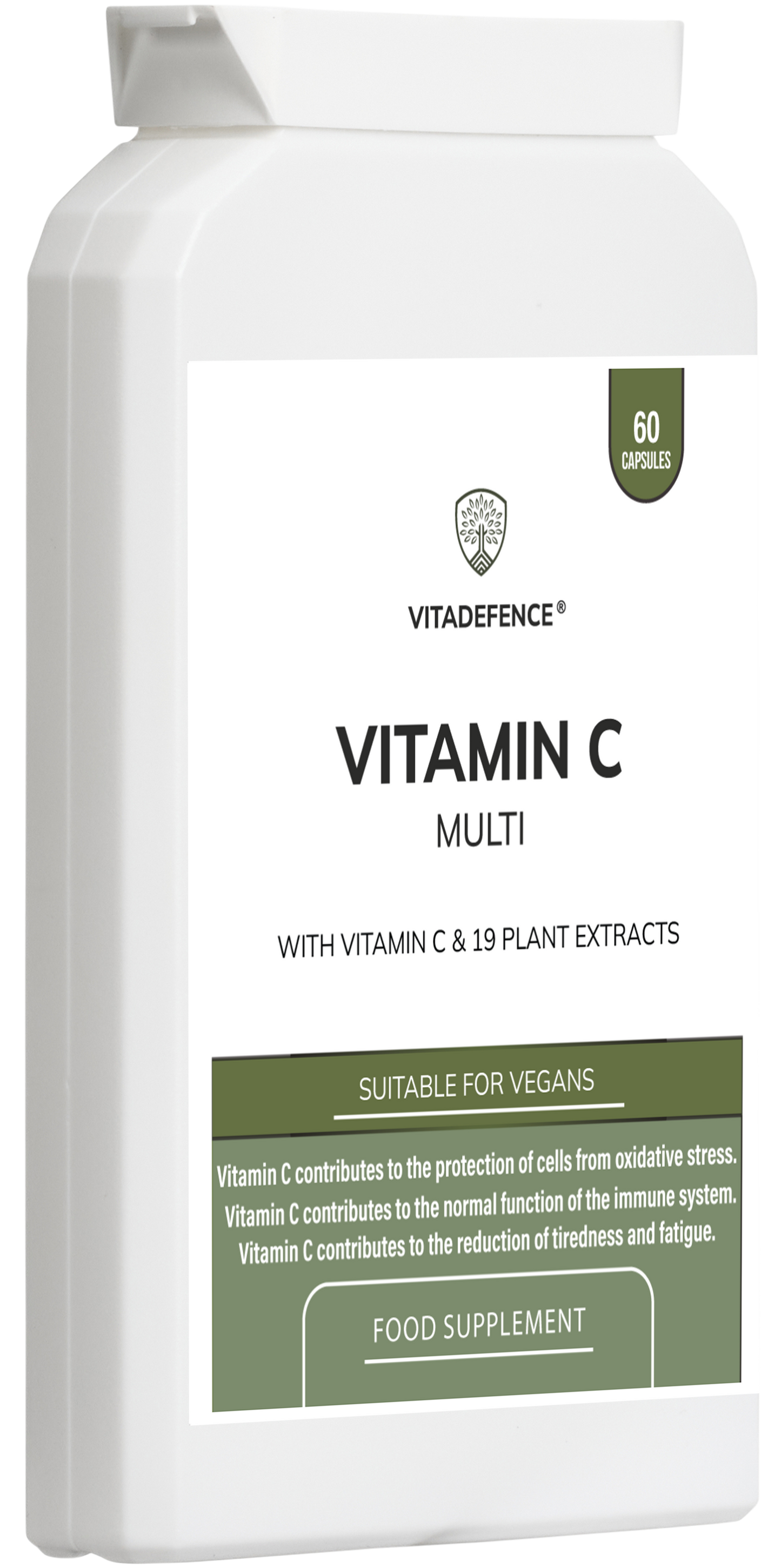 Vitamin C Multi | With Botanicals & Minerals – 60 Capsules