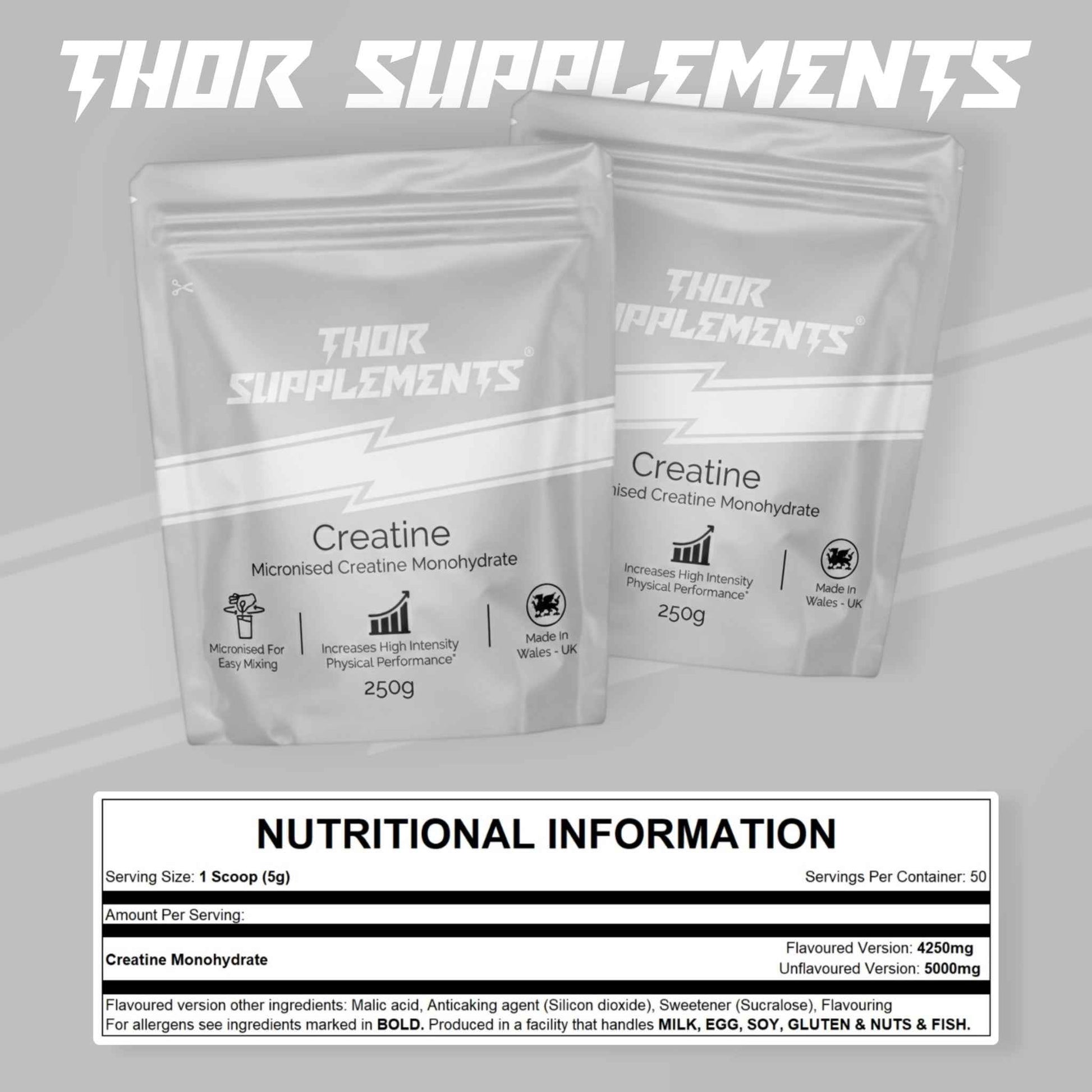Creatine Monohydrate Powder | 250g