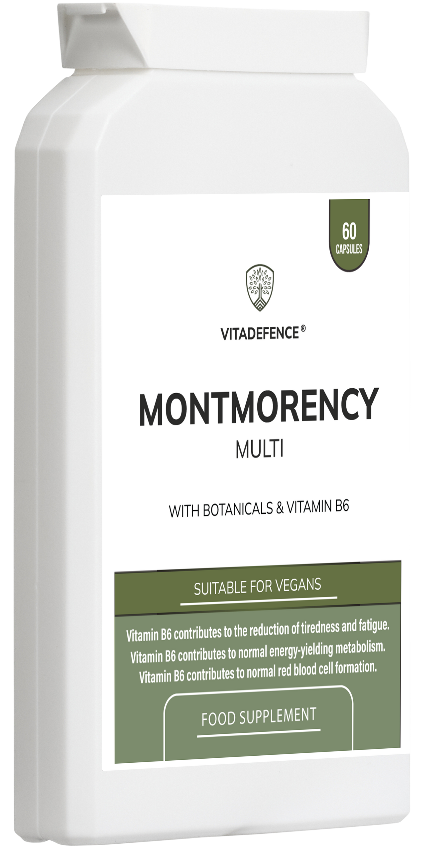 Montmorency Multi | With Vitamin B6, Beetroot & Tart Cherry – 60 Capsules