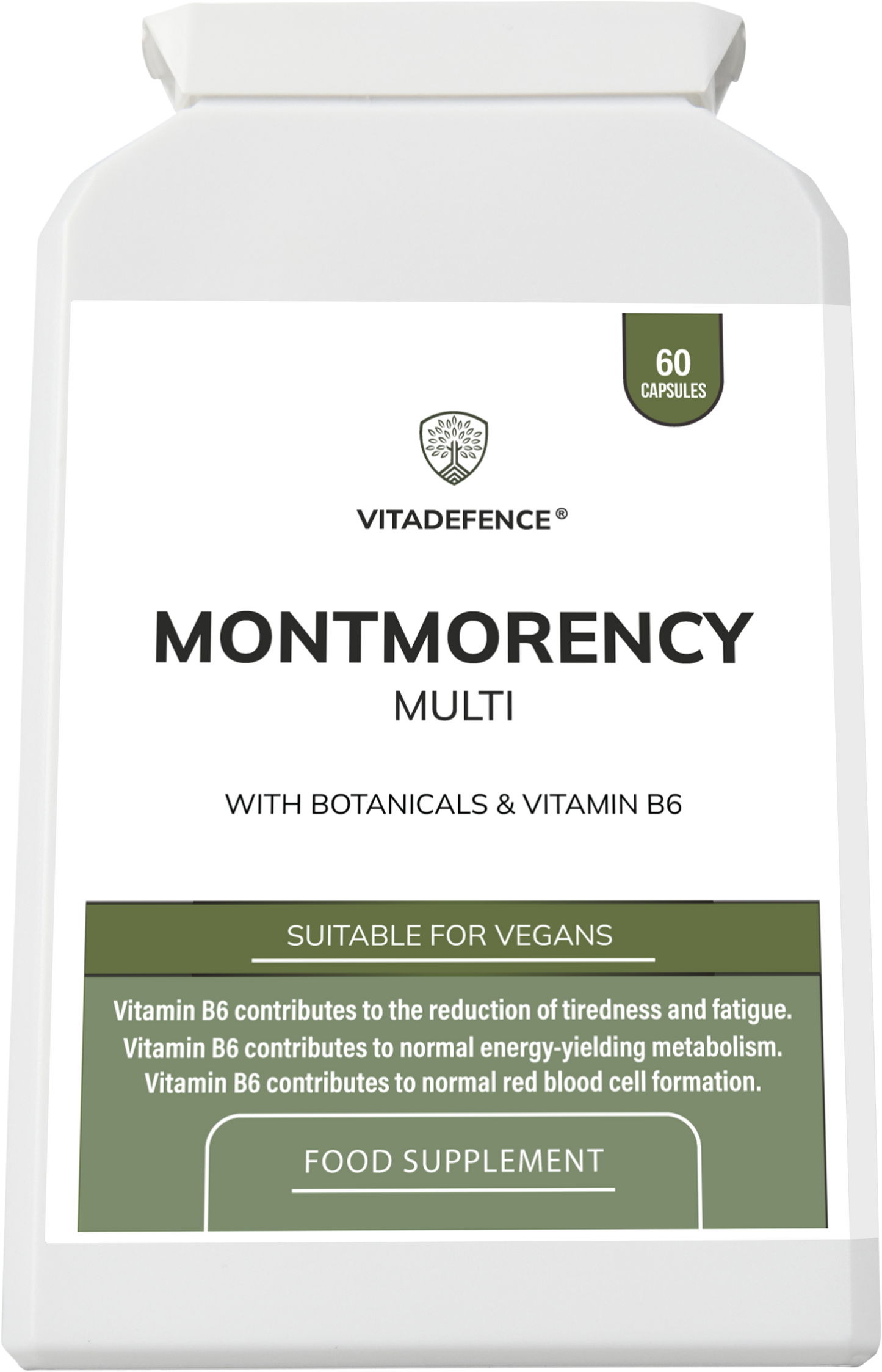 Montmorency Multi | With Vitamin B6, Beetroot & Tart Cherry – 60 Capsules
