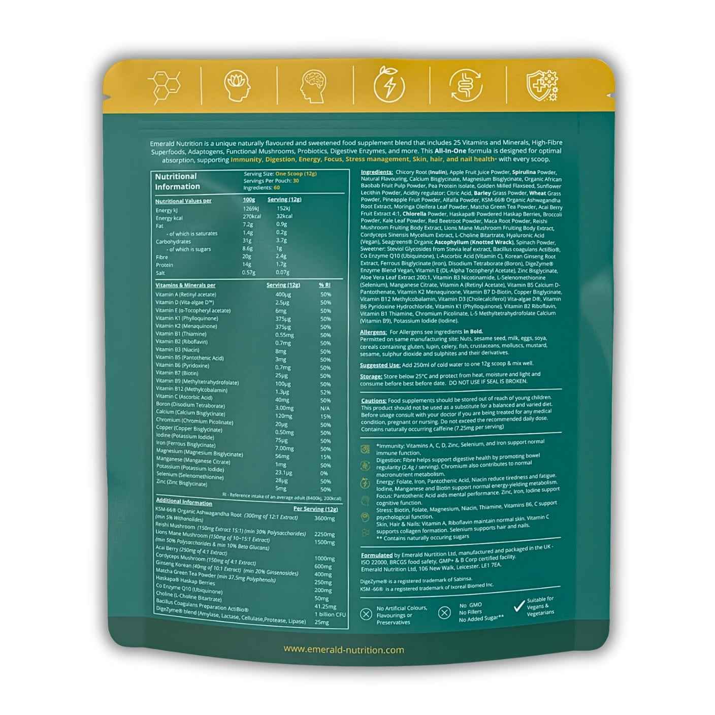 SUPERGREENS | Emerald Nutrition
