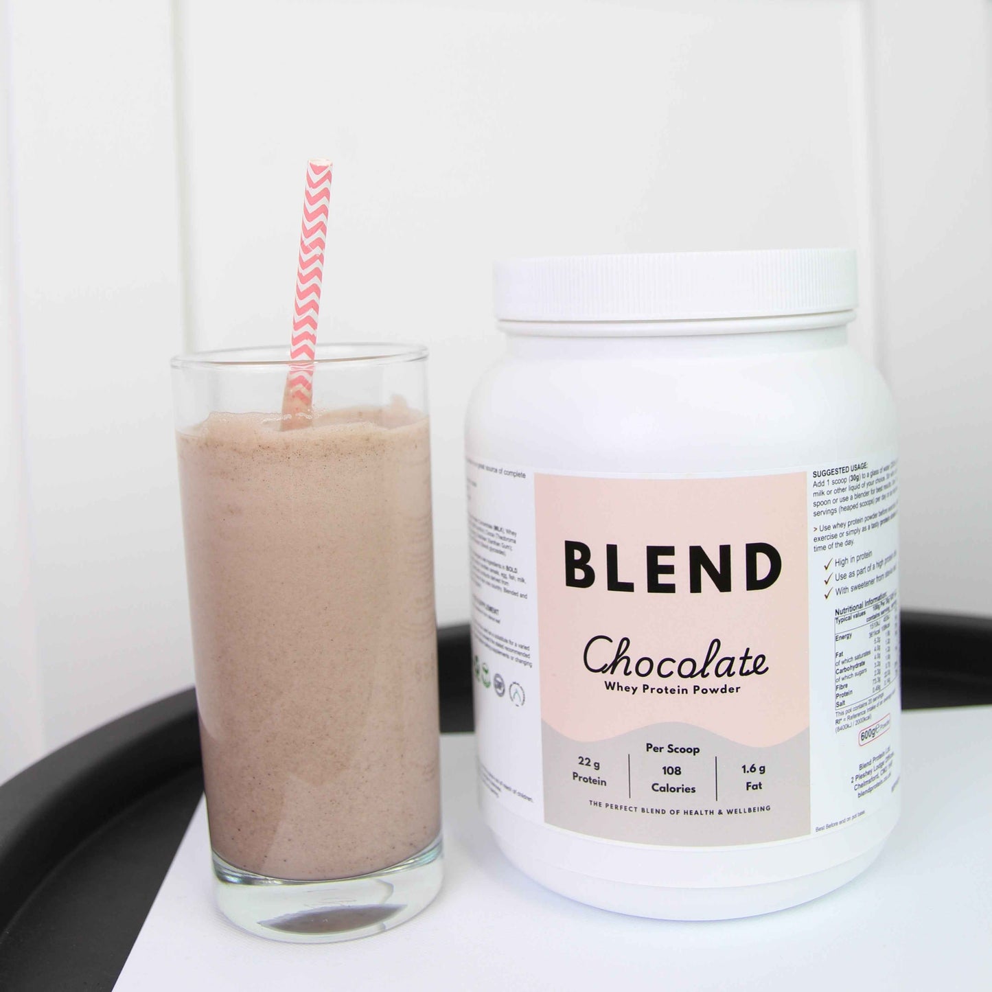 Organic Whey Protein Powder - Chocolate Flavour