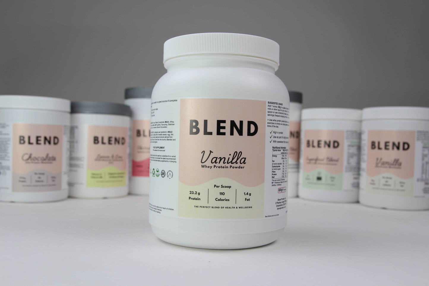 Organic Whey Protein Powder - Vanilla Flavour