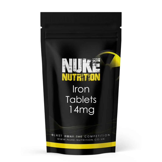 Iron Tablets 14mg Tiredness & Fatigue Anaemia Natural Energy Supplement Healthy Blood & Brain Support