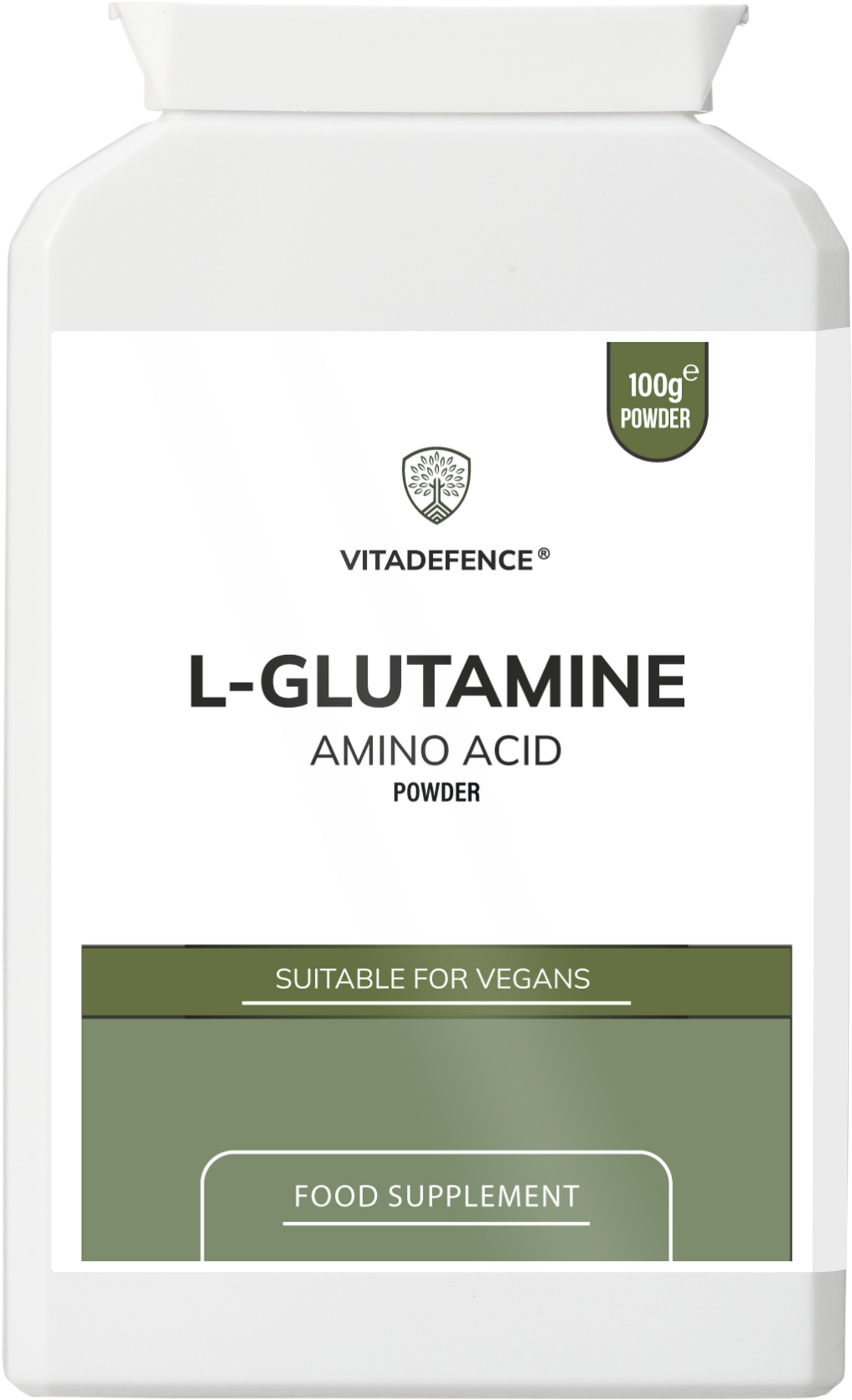 L-Glutamine Powder |  Vegan – 100 g
