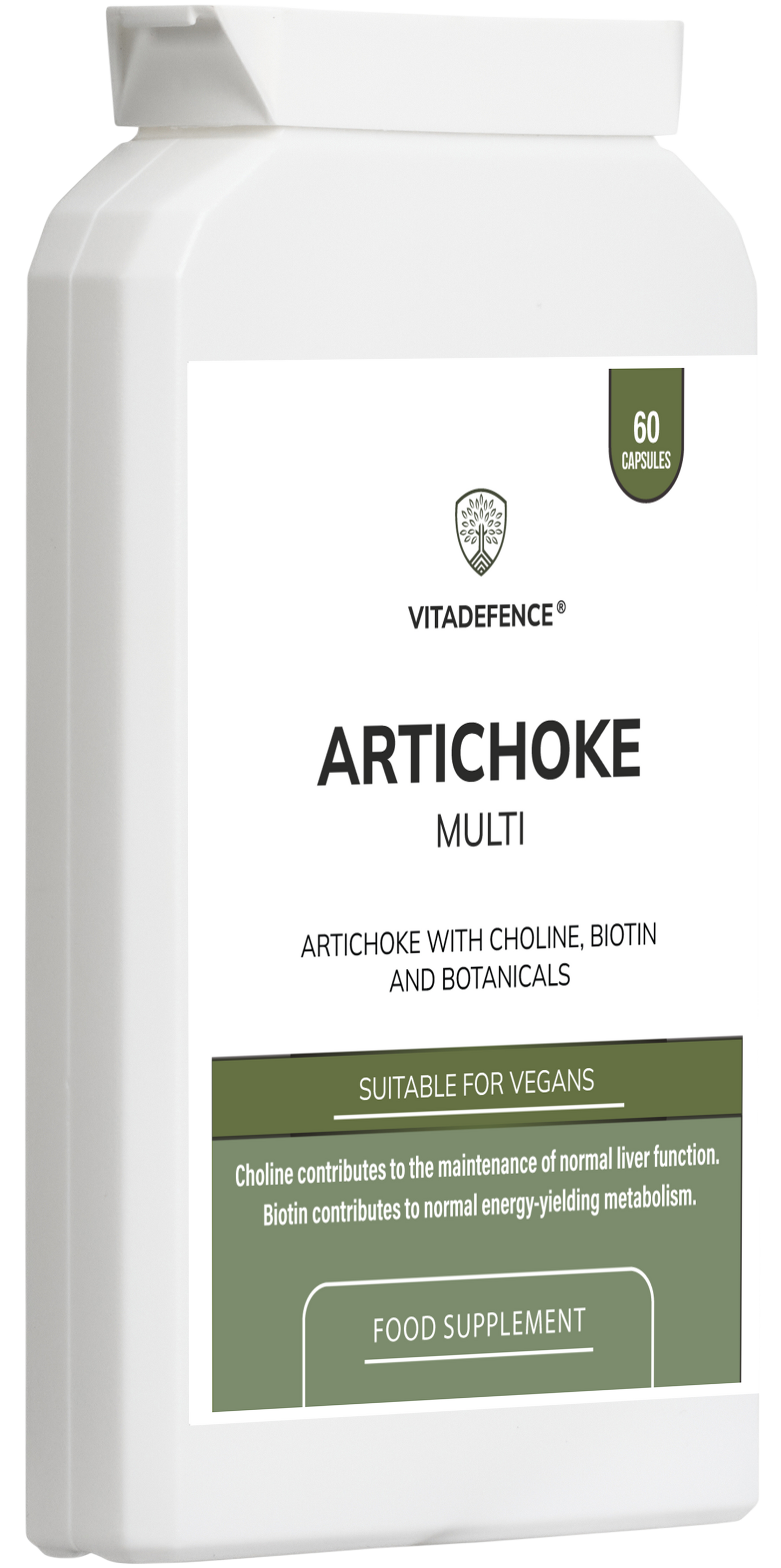 Artichoke Multi | With Choline, Biotin & Botanicals – 60 Capsules