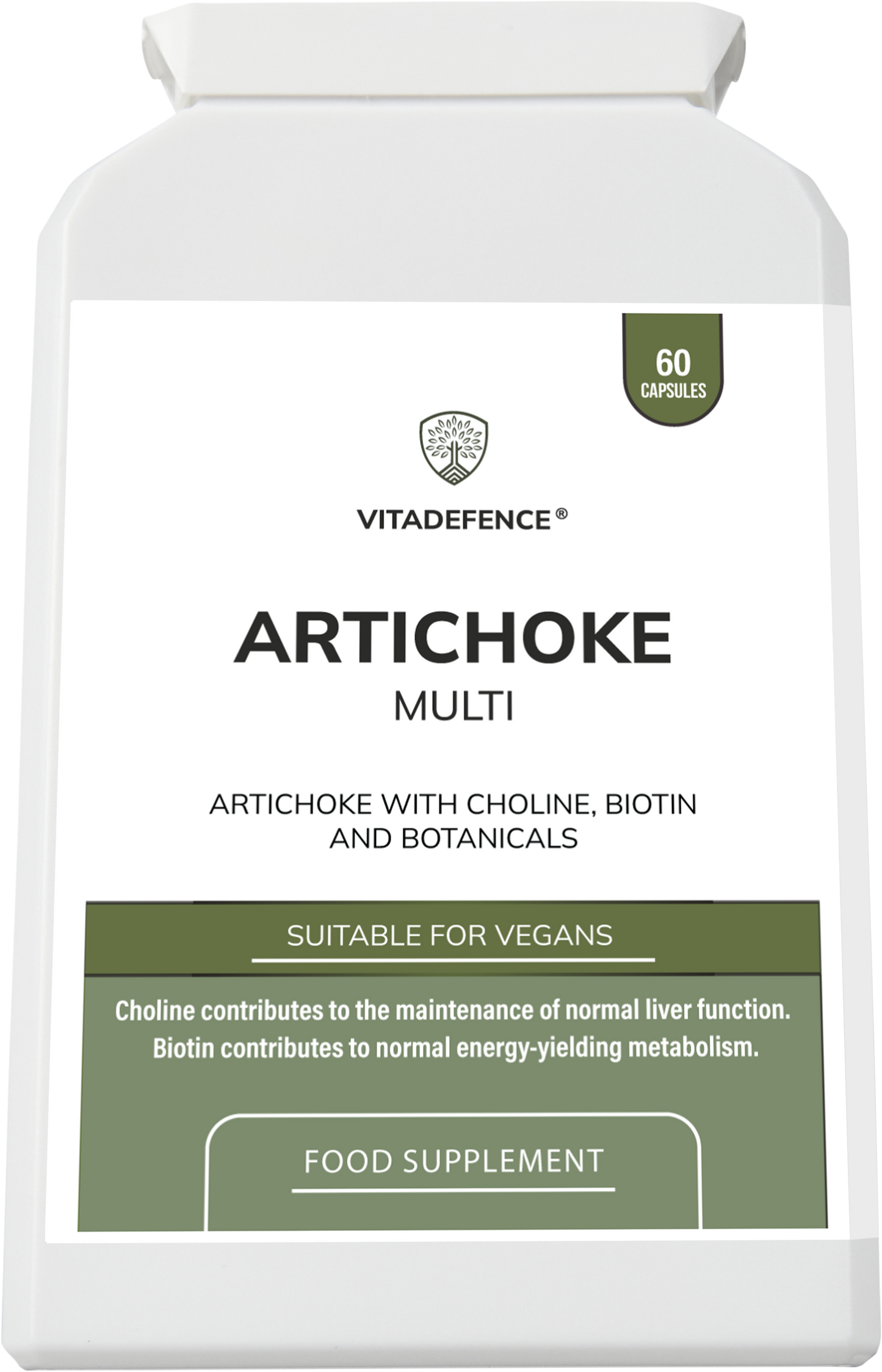 Artichoke Multi | With Choline, Biotin & Botanicals – 60 Capsules