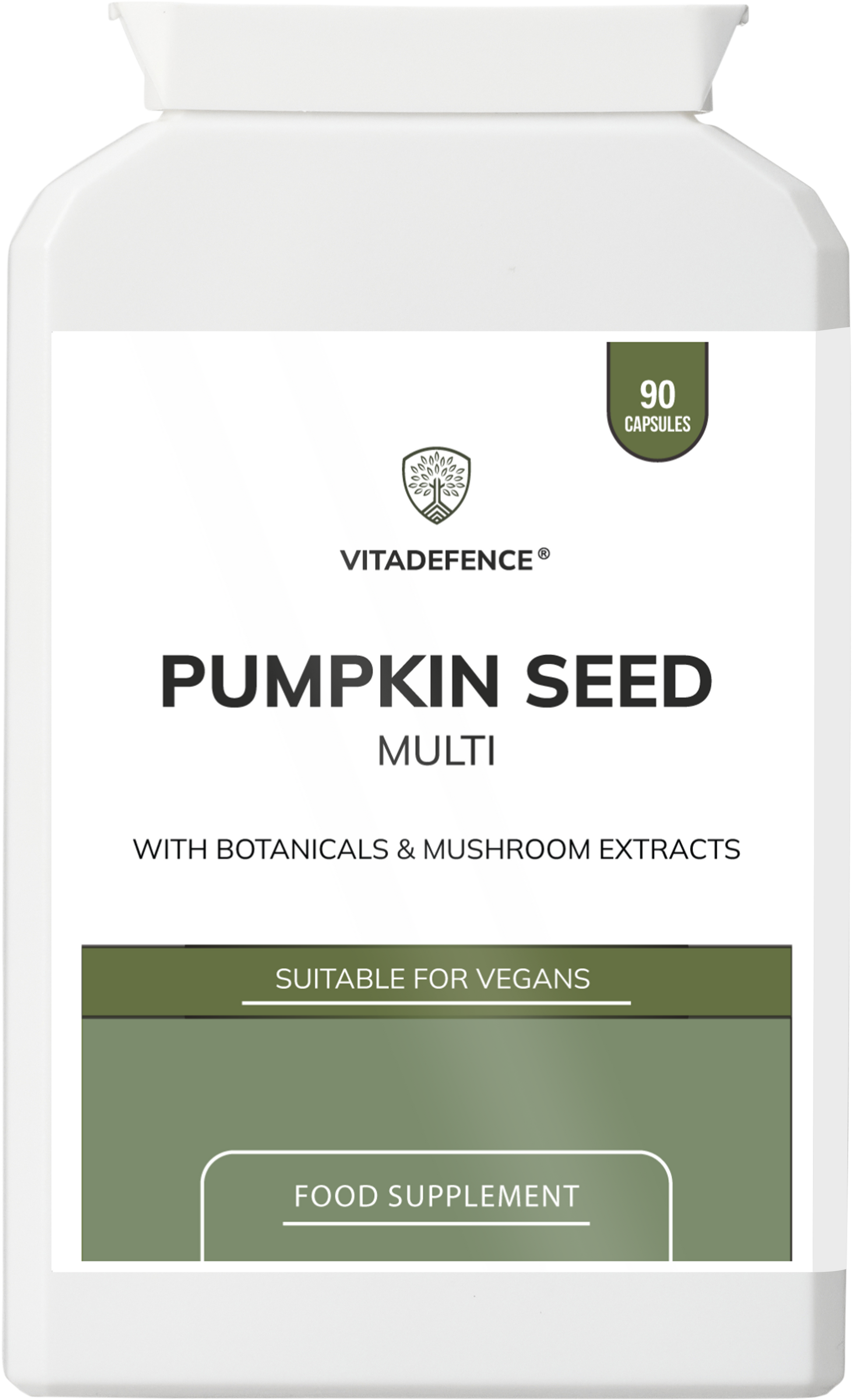 Pumpkin Seed Multi | With Olive Leaf, Clove Bud & Botanicals – 90 Capsules