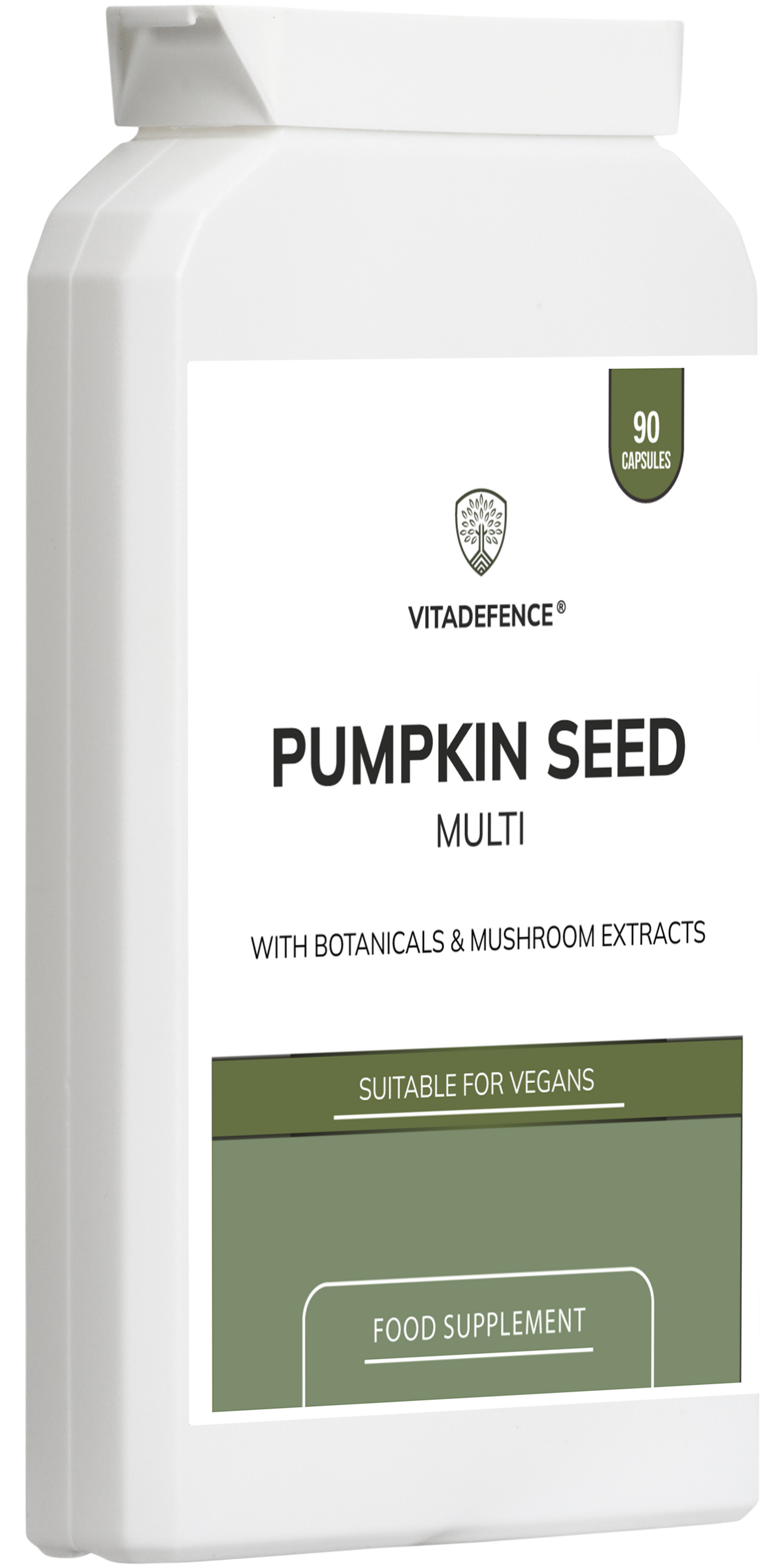 Pumpkin Seed Multi | With Olive Leaf, Clove Bud & Botanicals – 90 Capsules