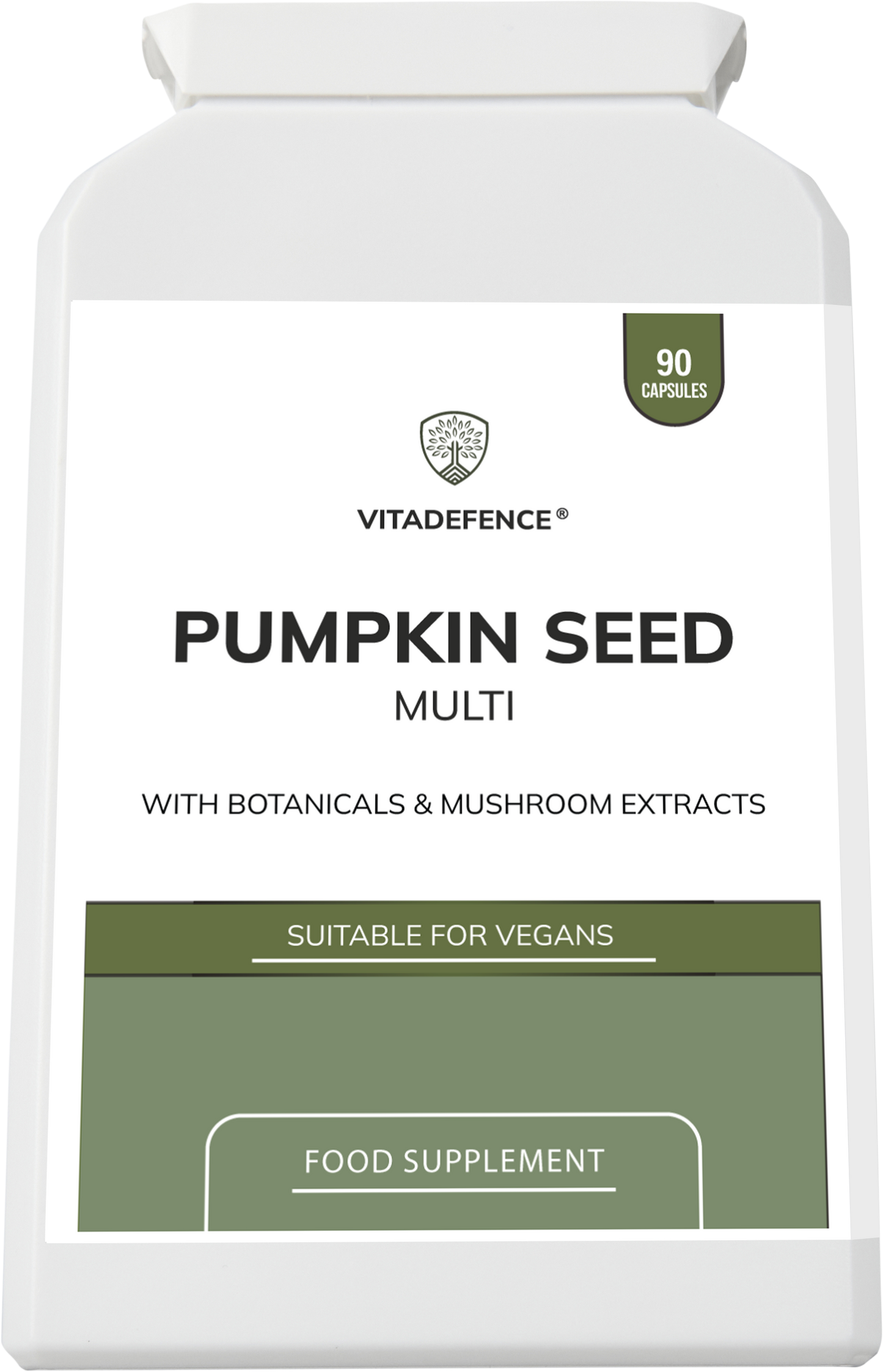 Pumpkin Seed Multi | With Olive Leaf, Clove Bud & Botanicals – 90 Capsules