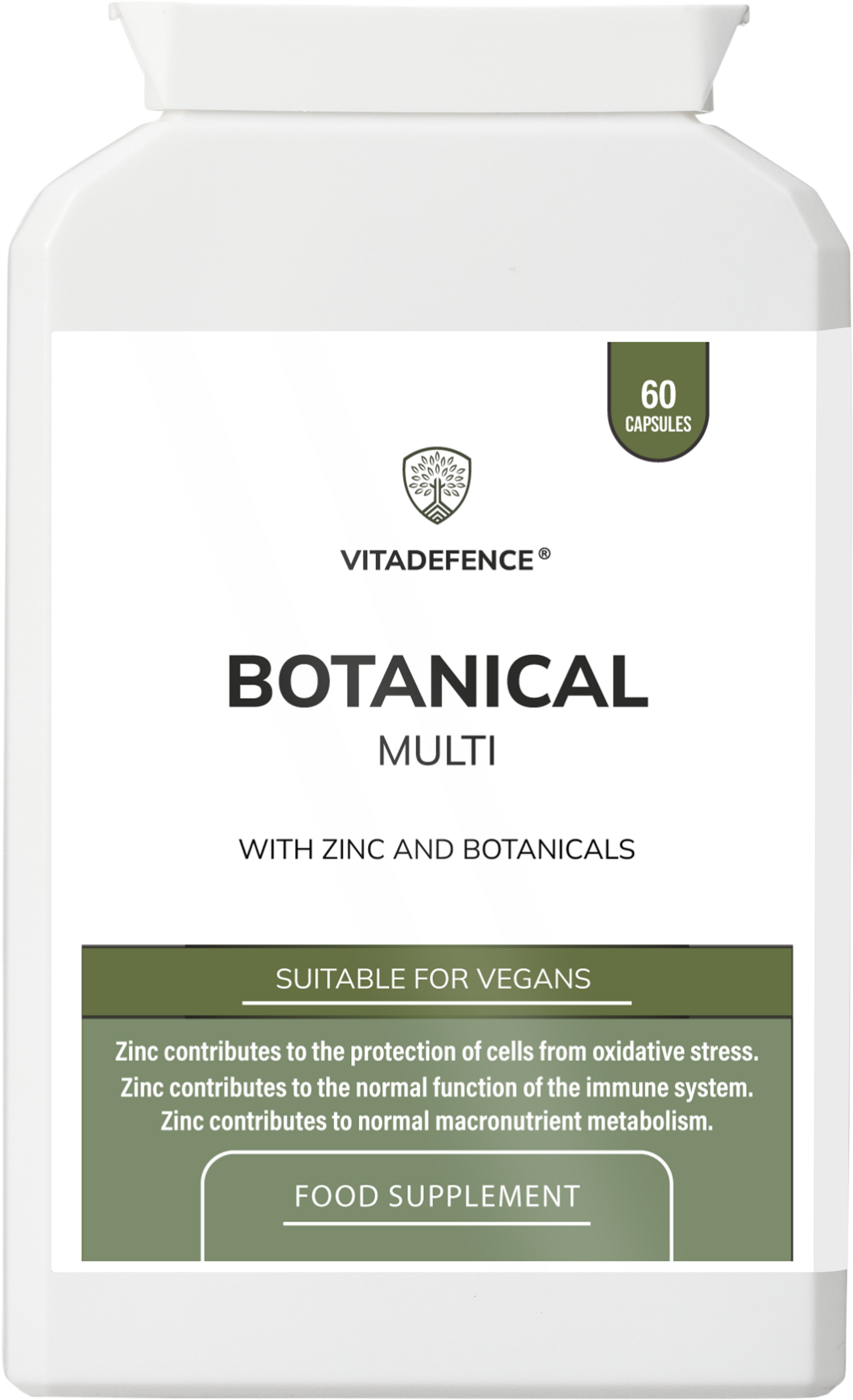 Botanical Multi | With Grapefruit Seed, Zinc & Minerals – 60 Capsules