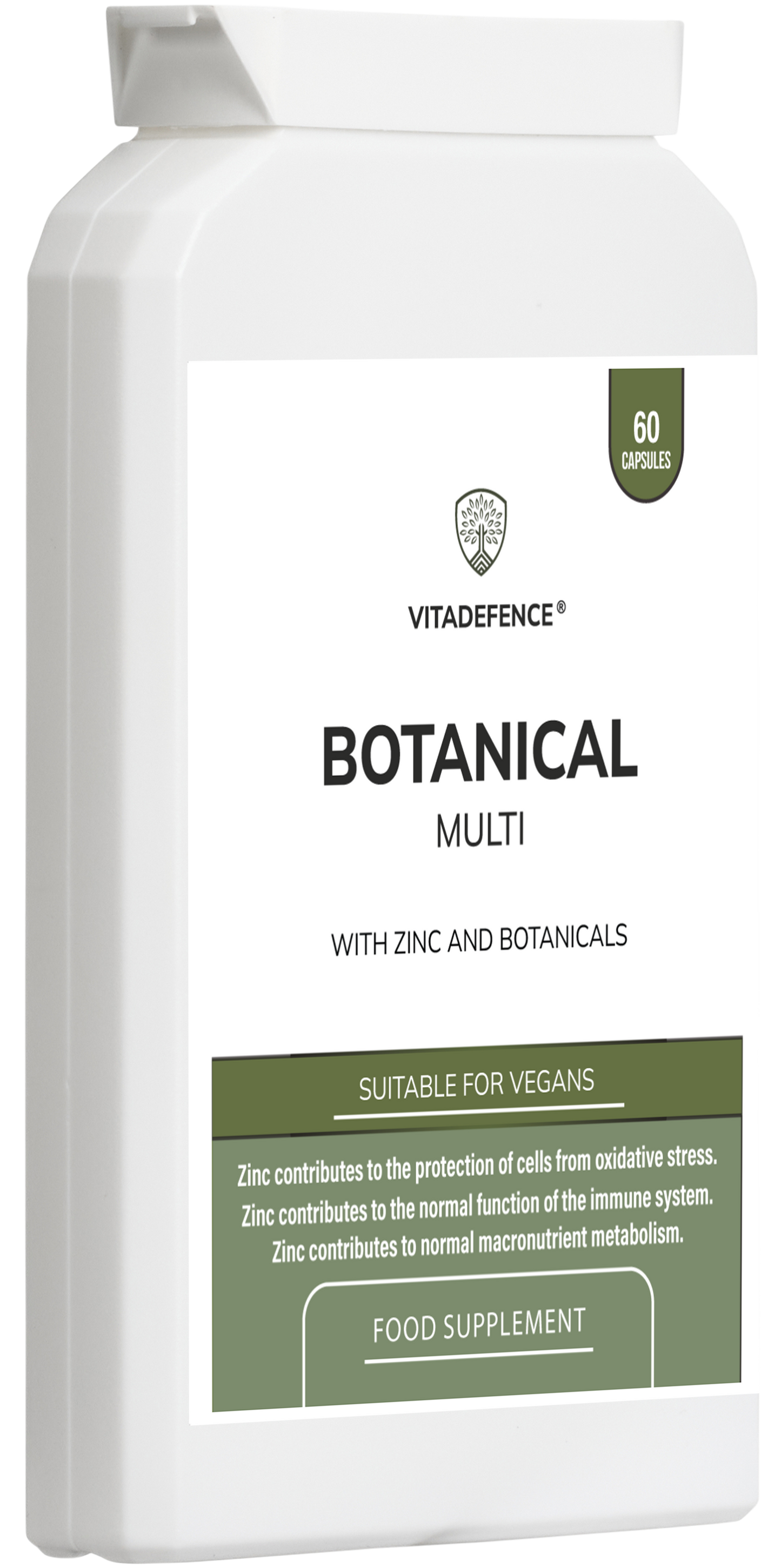 Botanical Multi | With Grapefruit Seed, Zinc & Minerals – 60 Capsules