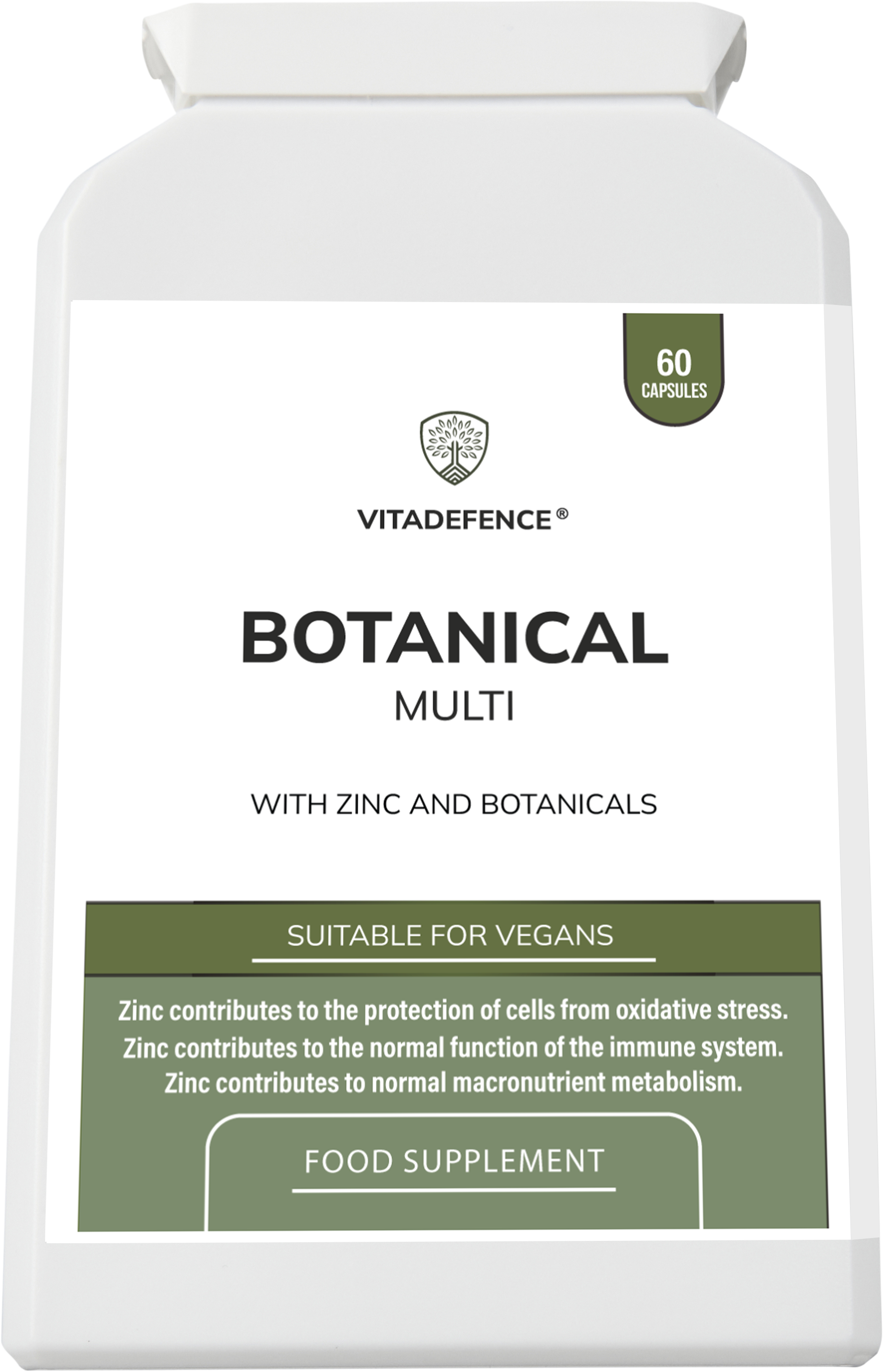 Botanical Multi | With Grapefruit Seed, Zinc & Minerals – 60 Capsules