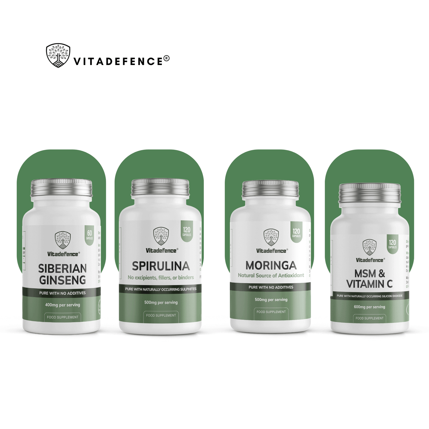 Spirulina | 500 mg Vegan Capsules – 120 Count