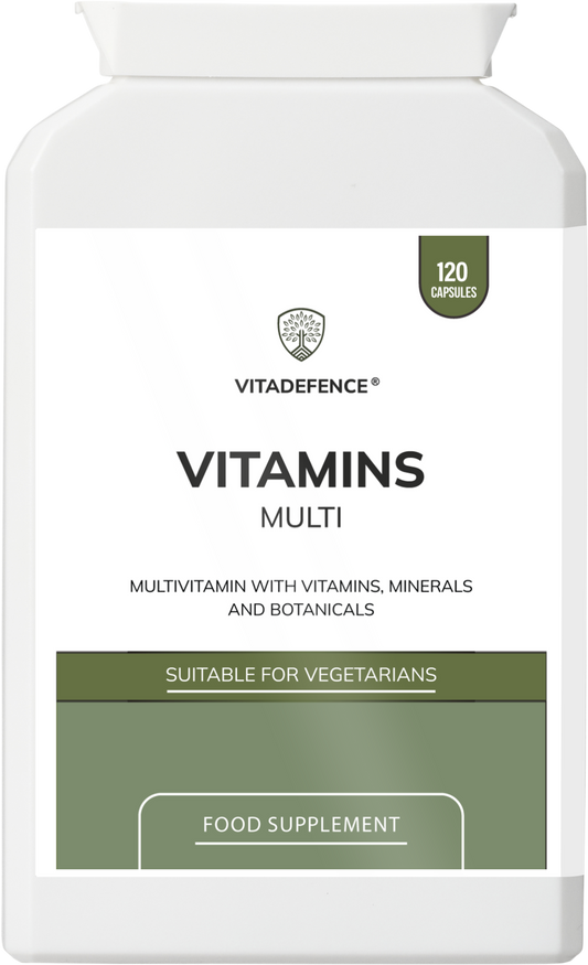 Vitamins Multi | With Botanicals, Minerals & Live Cultures – 120 Capsules