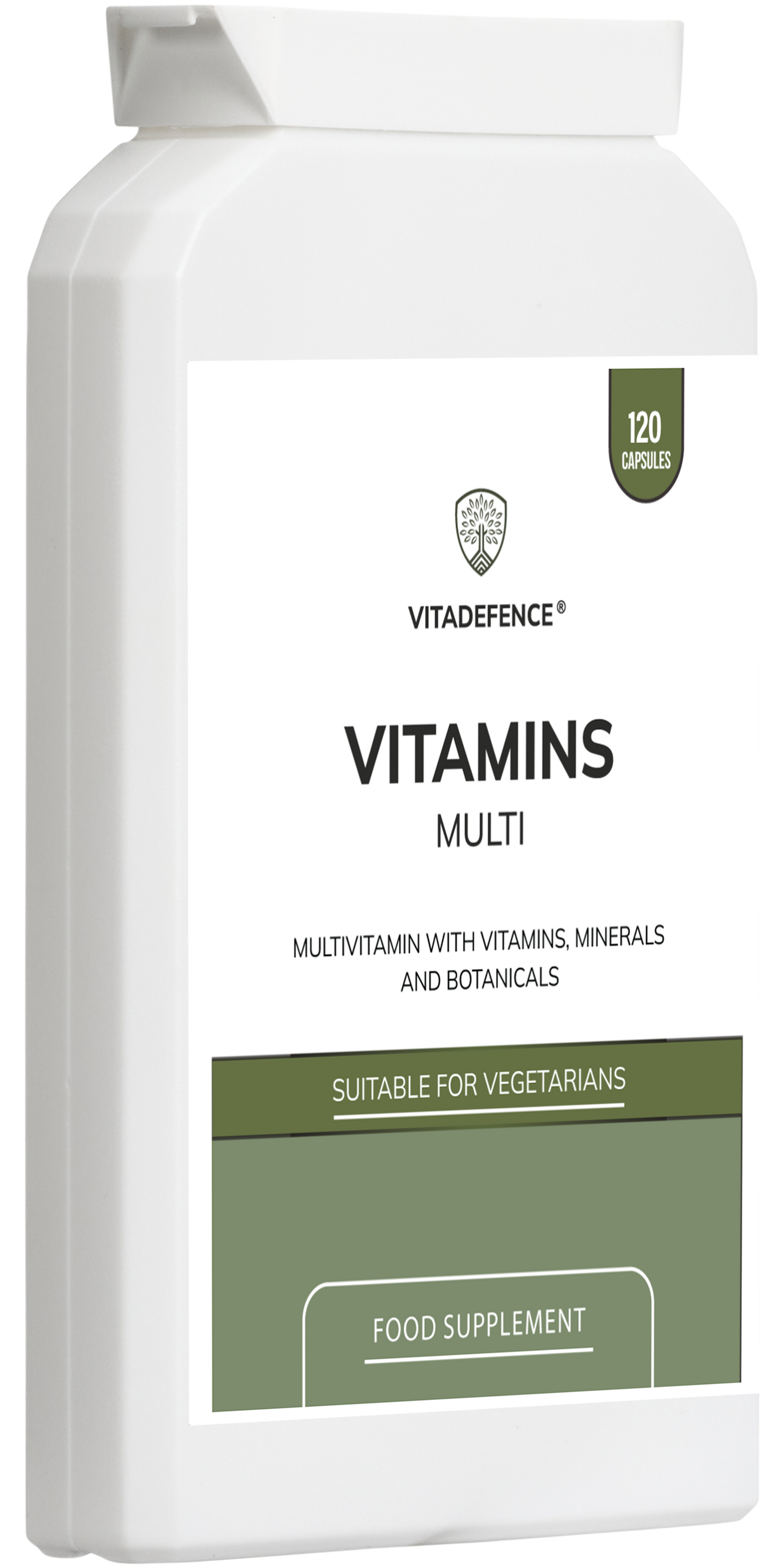 Vitamins Multi | With Botanicals, Minerals & Live Cultures – 120 Capsules