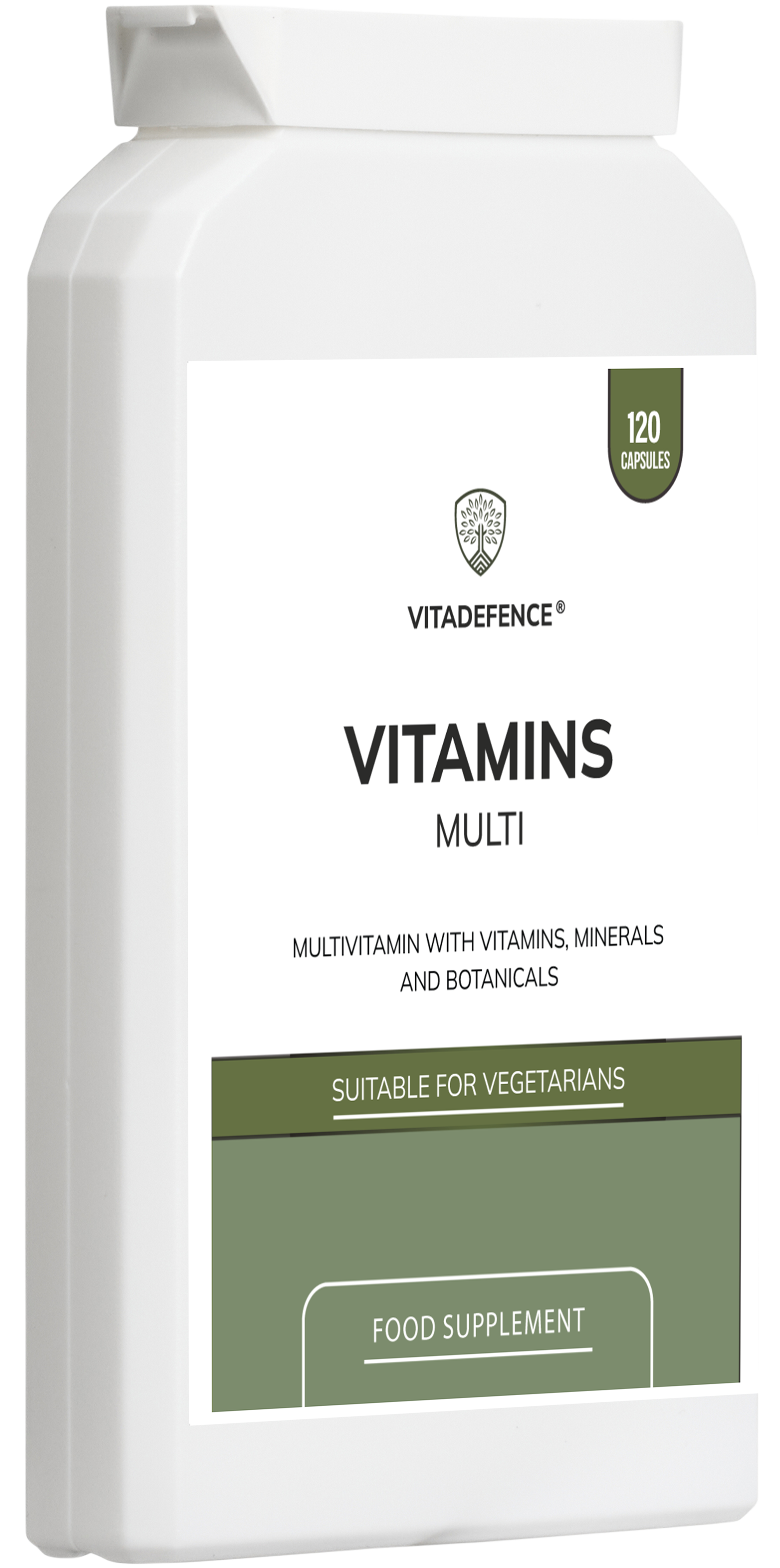 Vitamins Multi | With Botanicals, Minerals & Live Cultures – 120 Capsules