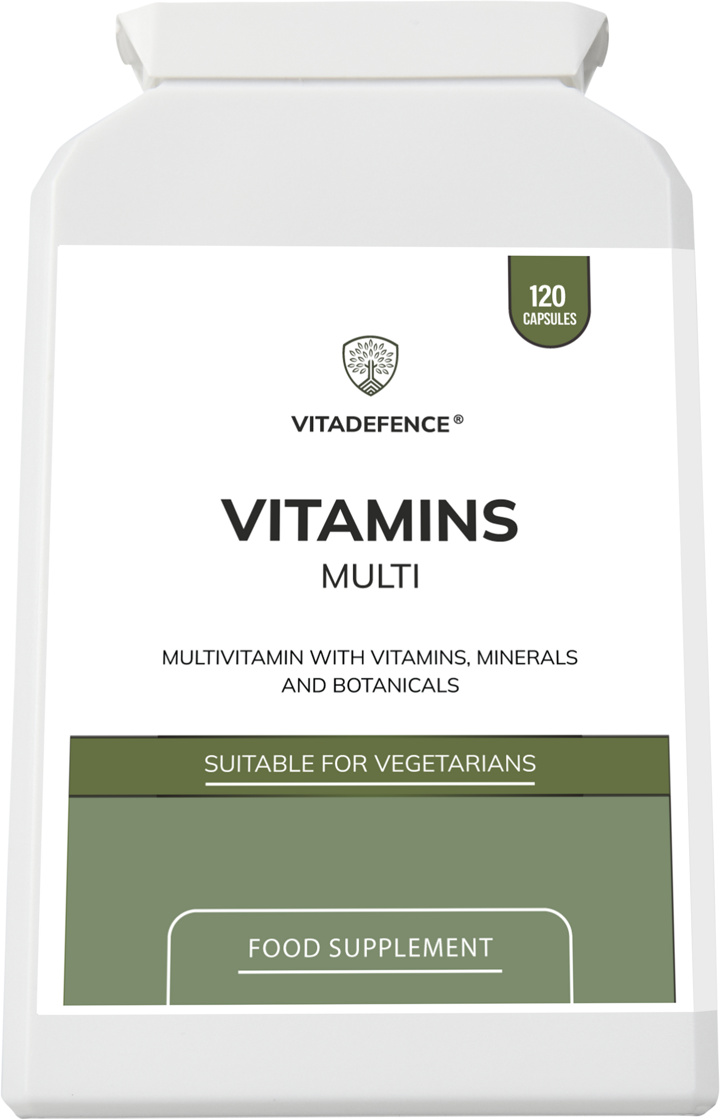 Vitamins Multi | With Botanicals, Minerals & Live Cultures – 120 Capsules
