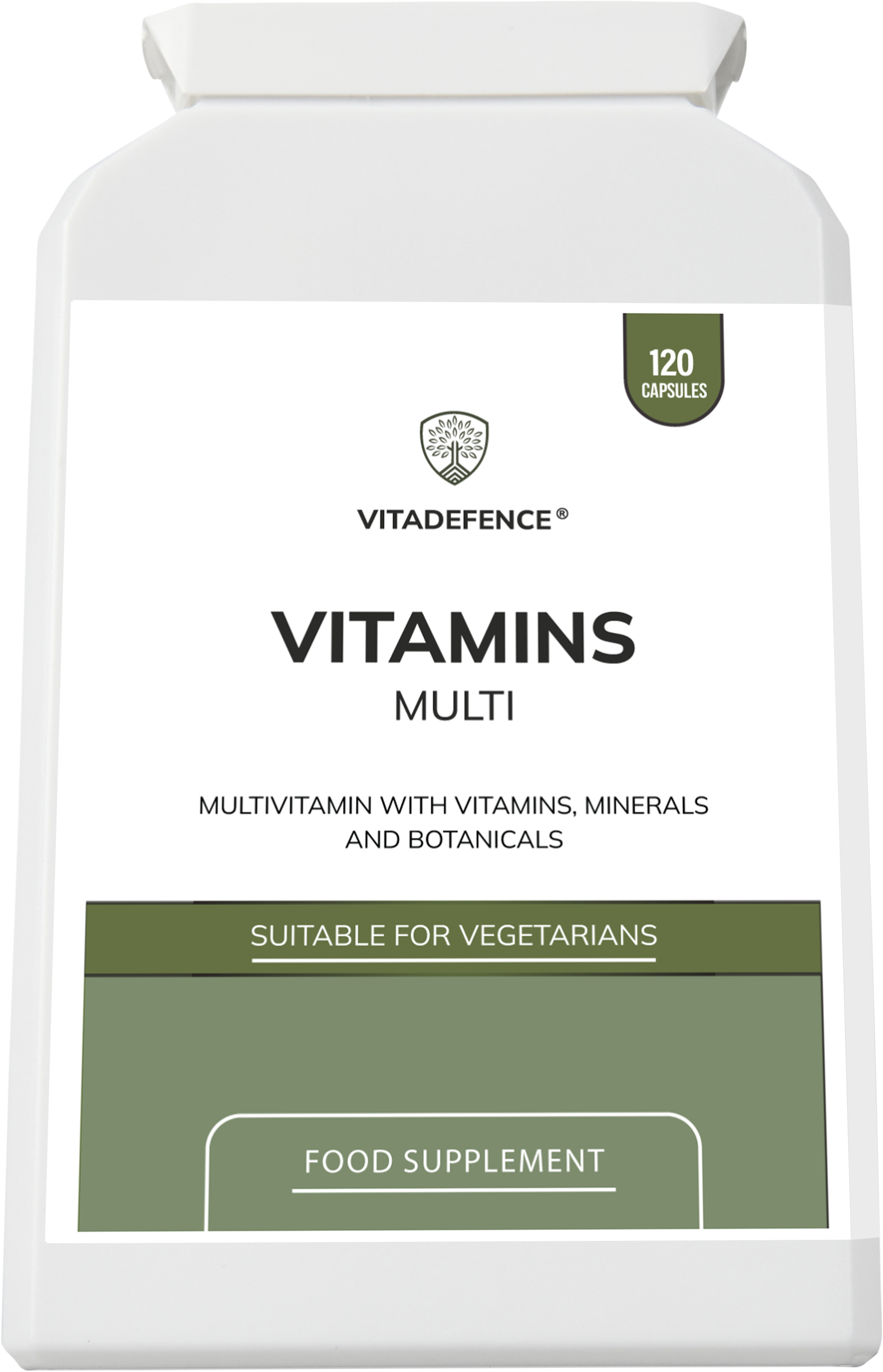 Vitamins Multi | With Botanicals, Minerals & Live Cultures – 120 Capsules