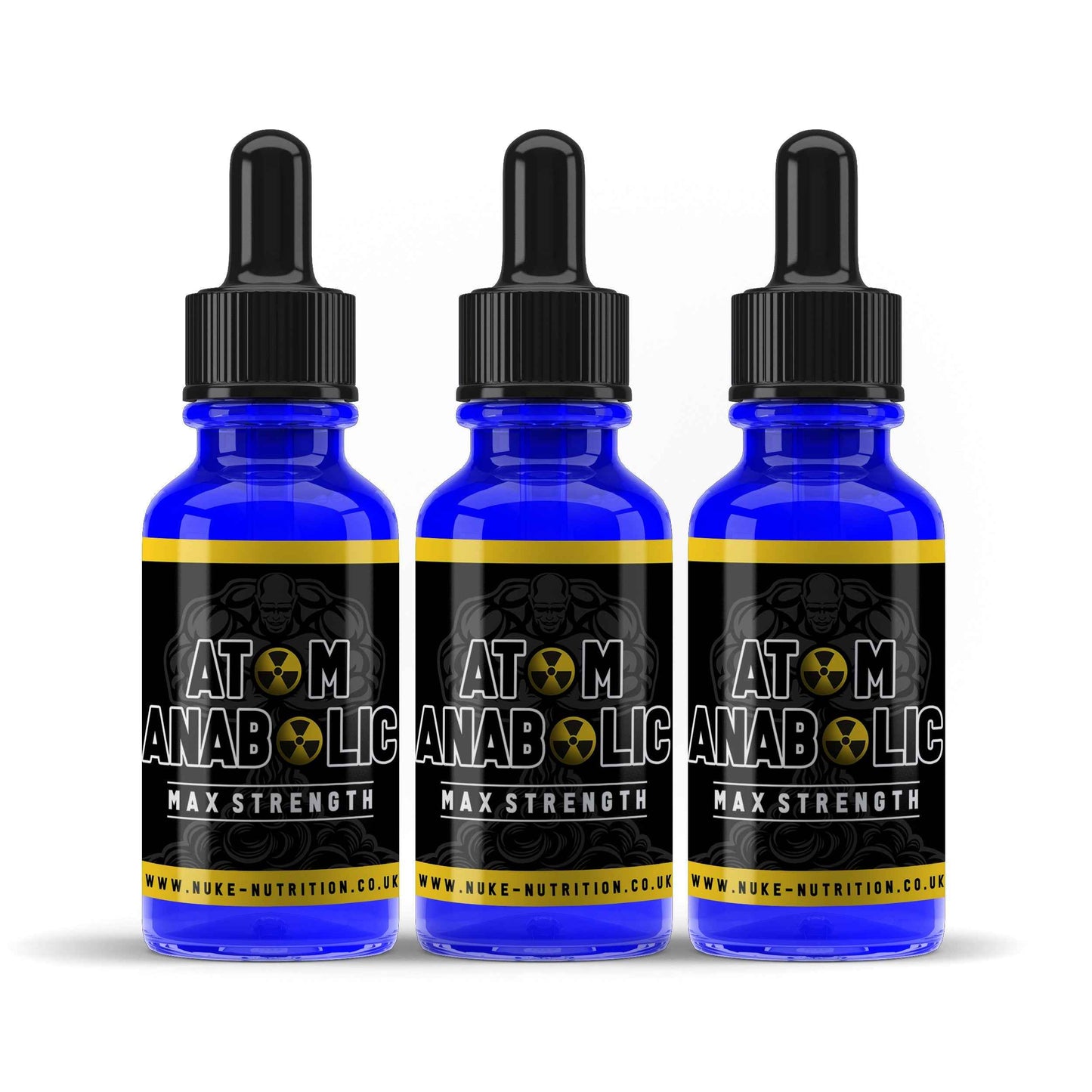 Atom Anabolic Liquid Testosterone Booster Muscle Growth & Strength