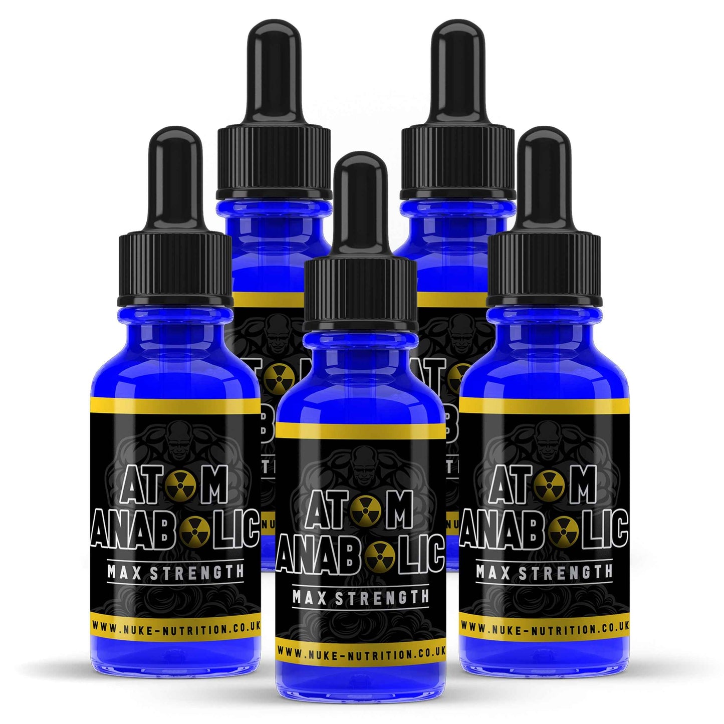 Atom Anabolic Liquid Testosterone Booster Muscle Growth & Strength