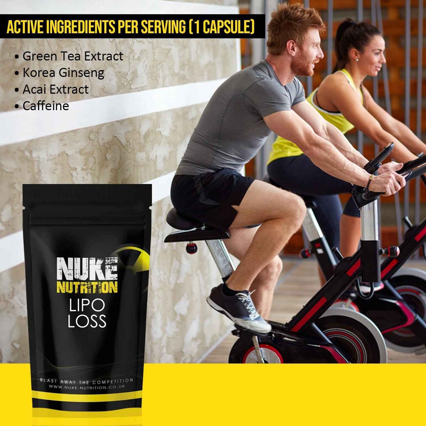 Lipo Loss Fat Burner Natural Weight Loss Capsules High Strength Potent Formula